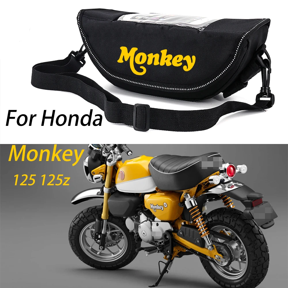 For Honda Monkey 125 monkey 125z Motorcycle accessory Waterproof And Dustproof Handlebar Storage Bag navigation bag
For Honda Monkey 125 monkey 125z Motorcycle accessory Waterproof And Dustproof Handlebar Storage Bag navigation bag