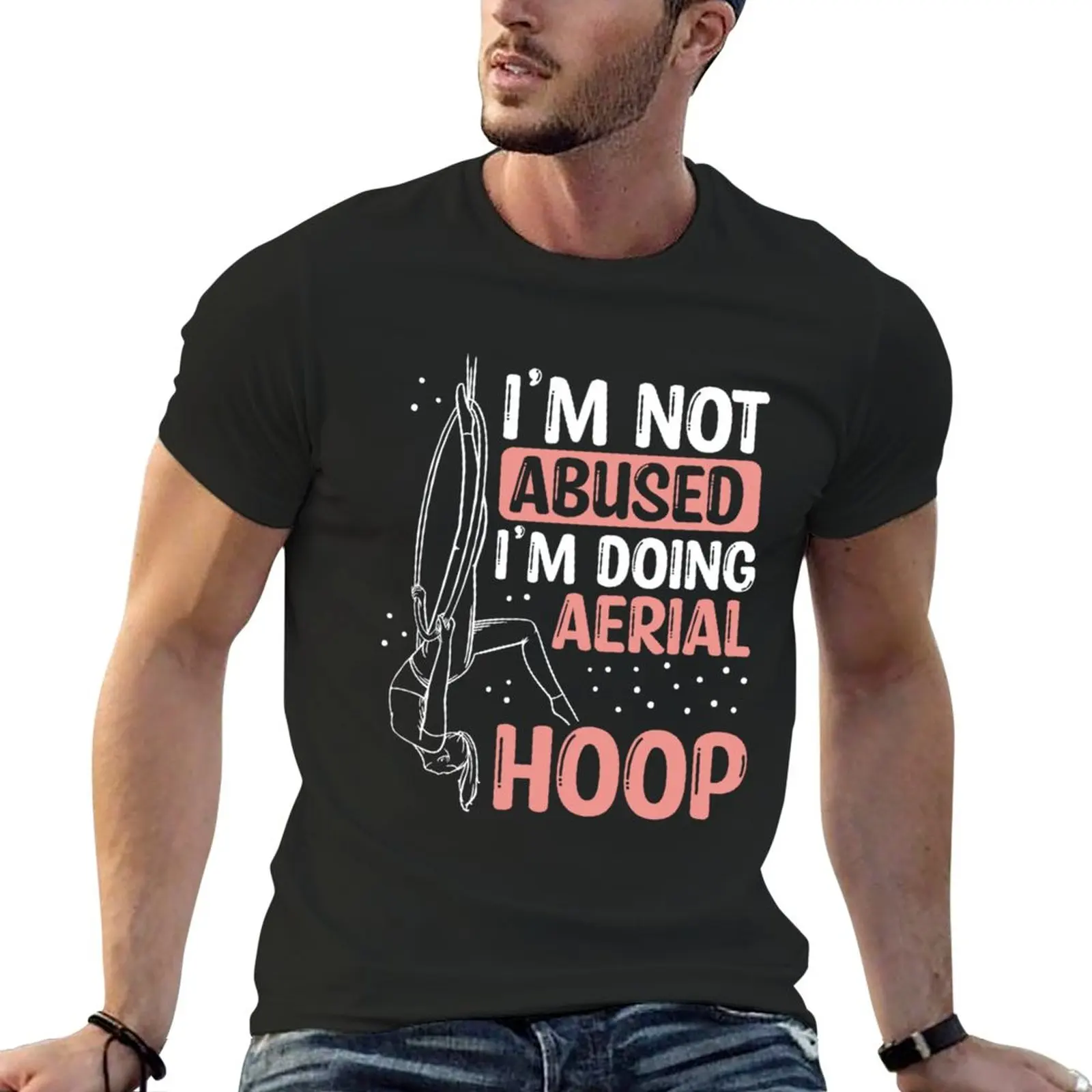 

New Aerial Hoop Loop Aerialist Aerial Hoop Dancing Classic T-Shirt Short t-shirt aesthetic clothes mens vintage t shirts