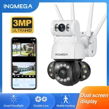 INQMEGA WIFI PTZ Dual-lens Camera Picture-in-picture Two-way Voice Intercom Mobile Tracking CCTV Security Surveillance Camera
INQMEGA WIFI PTZ Dual-lens Camera Picture-in-picture Two-way Voice Intercom Mobile Tracking CCTV Security Surveillance Camera