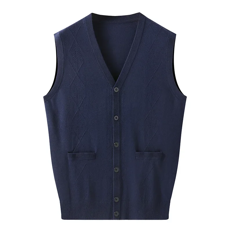 

New Arrival Fahsion Suepr Large Autumn Men's Knitted Cardigan, Vest, Wool Vest Plus Size 3XL 4XL 5XL 6XL 7XL
