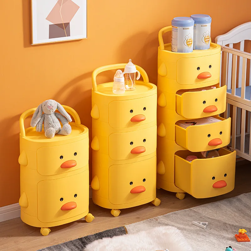 Drawer Storage Cabinet Plastic Storage Rack Bedroom Bedside Snack Locker with Wheels Shelf of Children's Toys
Drawer Storage Cabinet Plastic Storage Rack Bedroom Bedside Snack Locker with Wheels Shelf of Children's Toys