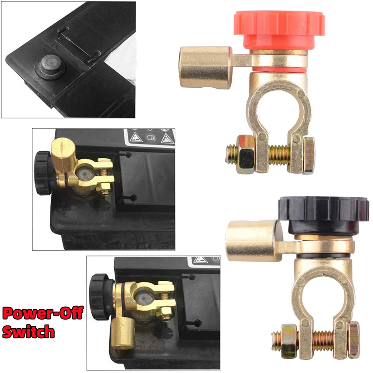Auto Battery Terminal Link Switch Clamp Top Post Terminal Quick Cut-off Disconnect Isolator Switchs 6V 12V 24V
Auto Battery Terminal Link Switch Clamp Top Post Terminal Quick Cut-off Disconnect Isolator Switchs 6V 12V 24V
