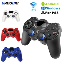 2.4G Wireless Game Controller Gamepad With USB OTG Converter For PS3/Android/Table/TV Box/Smart TV PC Gaming Controller Gamepads 
2.4G Wireless Game Controller Gamepad With USB OTG Converter For PS3/Android/Table/TV Box/Smart TV PC Gaming Controller Gamepads