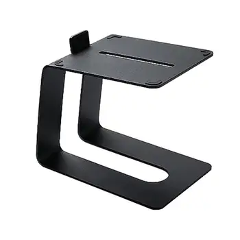 탁상용 컴퓨터 스피커 스탠드 랙, C자형 다목적 16.5x13x17cm, 5 도 상향 기울임, 더 나은 오디오 경험