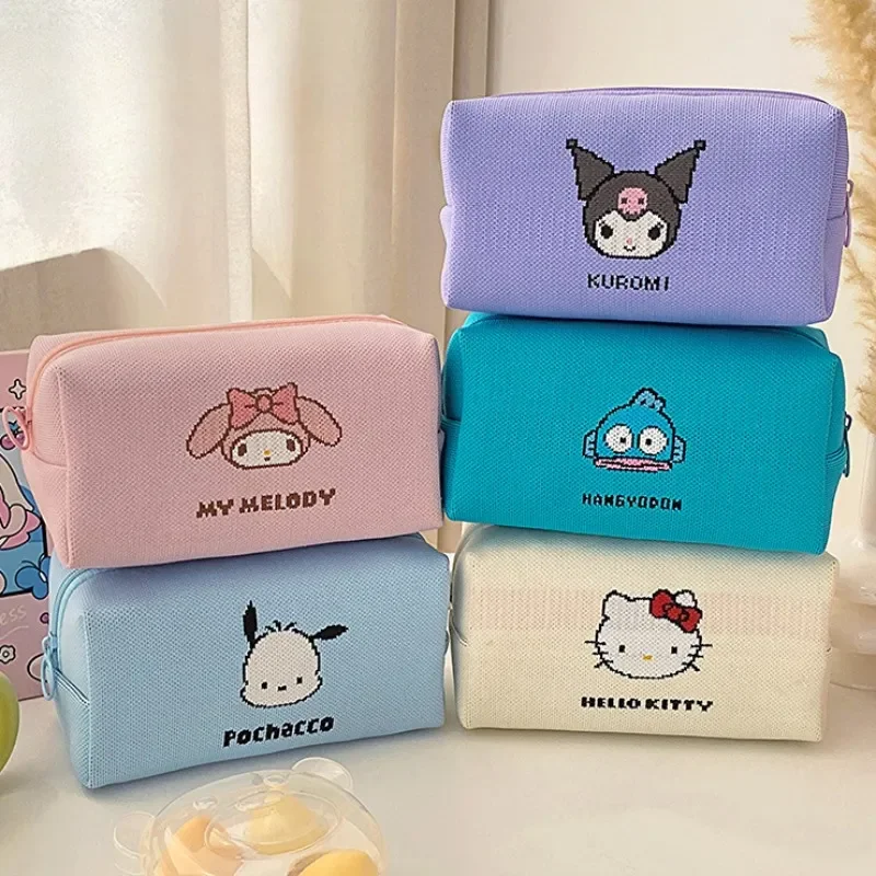 Hello Kitty Kawaii Sanrio My Melody Anime Cartoon Pachacco Kuromi Cosmetics Storage Bag Portable Travel Bag Cute Pencil Case
Hello Kitty Kawaii Sanrio My Melody Anime Cartoon Pachacco Kuromi Cosmetics Storage Bag Portable Travel Bag Cute Pencil Case