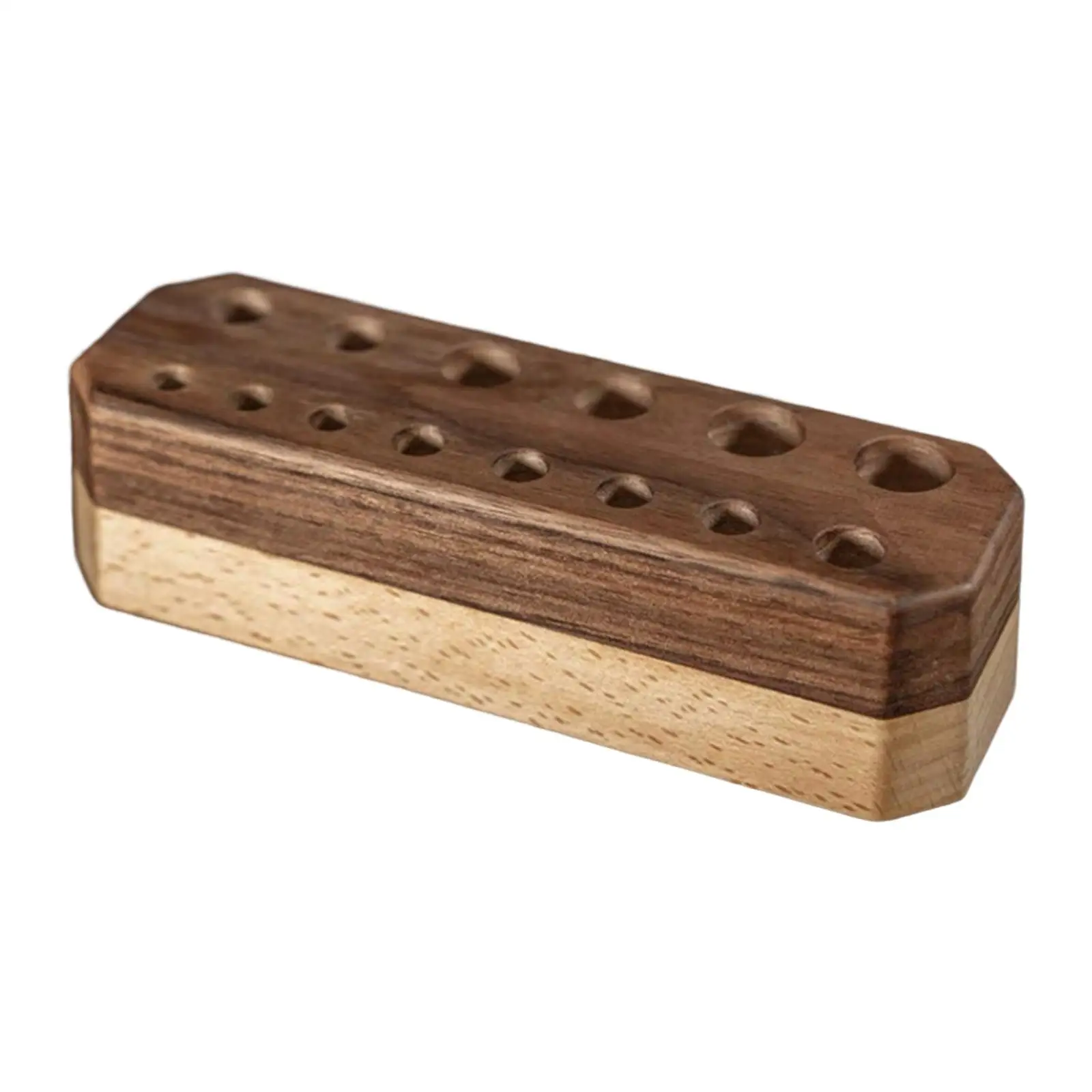 Деревянная стойка для резьбы по коже, инструмент для резьбы по коже с 14 отверстиями, органайзер для кожевенного инструмента для рисования
Деревянная стойка для резьбы по коже, инструмент для резьбы по коже с 14 отверстиями, органайзер для кожевенного инструмента для рисования