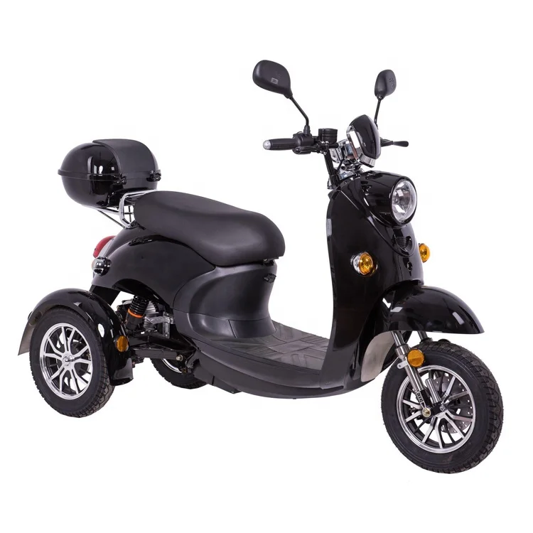 

2021 EEC Elderly Mobility Scooter 3 Wheel For Disabled People With 650W 60V20AH Lead Acid Battery