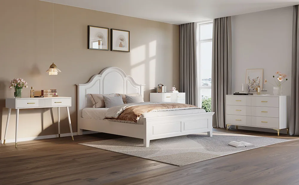 KOMHTOM Desk with 2 drawers and metal feet white Sa4633ebf6cc84effb7e6f4e03affaf36e