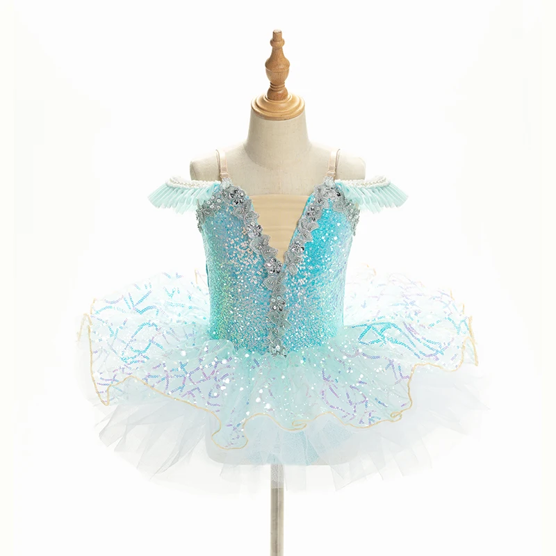 

Ballet Dress Sequined Ballet Tutu Modern Dance Girls Ballerina Costume Stage Wear Toddler Princess Dress Kids Ballroom Clothing