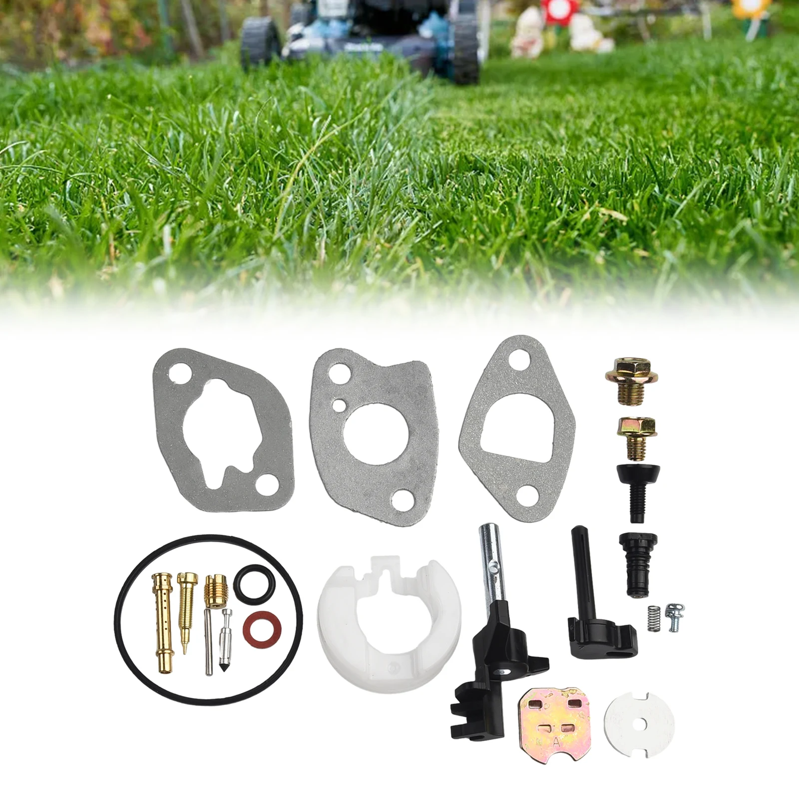 Carburettor Repair Kit Keyster Full Set For GX160 168f Home DIY Garden Spare Parts Power Tool Replacement Accessories For Honda
Carburettor Repair Kit Keyster Full Set For GX160 168f Home DIY Garden Spare Parts Power Tool Replacement Accessories For Honda