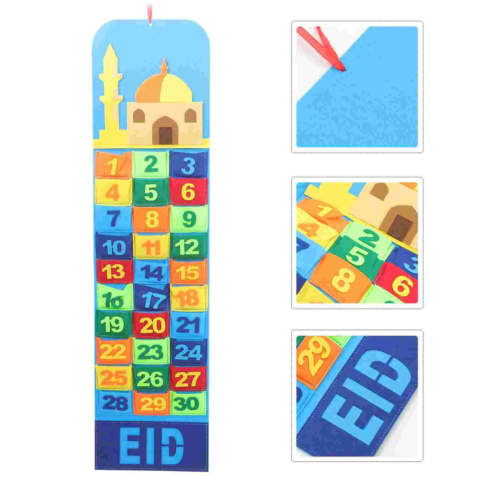 Eid Calendar Aestechtic Room Decor Modern Style Countdown Commemorate Aestethic Decoration Ramadan Wall Felt Ornament
Eid Calendar Aestechtic Room Decor Modern Style Countdown Commemorate Aestethic Decoration Ramadan Wall Felt Ornament