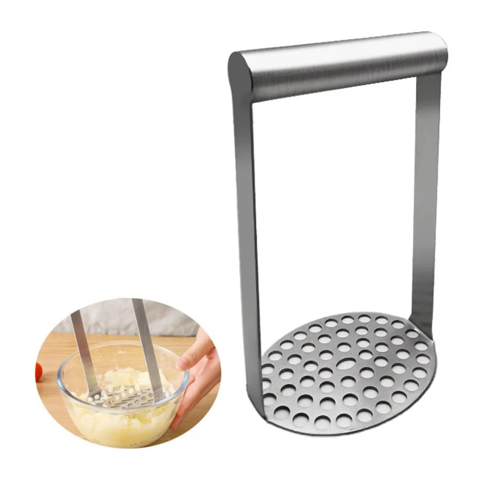 1 Pcs Stainless Steel Mashed Potato Masher Squeezed Potato Masher Fruit And Vegetable Tools Kitchen Gadget Accessories
1 Pcs Stainless Steel Mashed Potato Masher Squeezed Potato Masher Fruit And Vegetable Tools Kitchen Gadget Accessories
