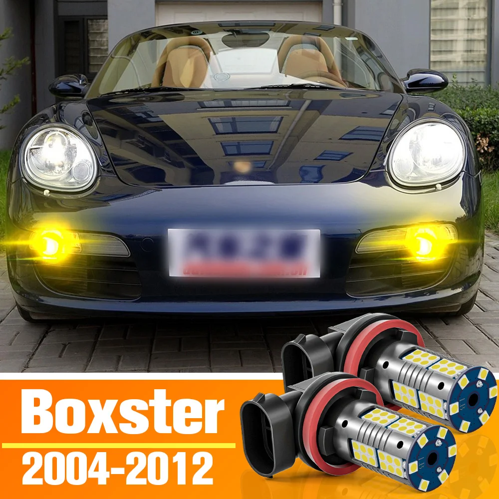 2pcs LED Front Fog Light Bulb Accessories For Porsche Boxster 987 2004-2012 2005 2006 2007 2008 2009 2010 2011
2pcs LED Front Fog Light Bulb Accessories For Porsche Boxster 987 2004-2012 2005 2006 2007 2008 2009 2010 2011