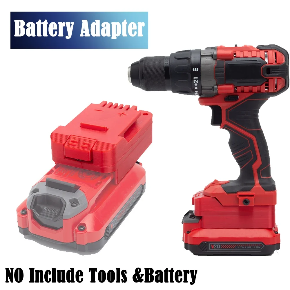 

Battery Convert Adapter For Craftsman V20 Series Lithium To for Bauer 20V Drill Electric Modified Tools Connector(NO Battery )