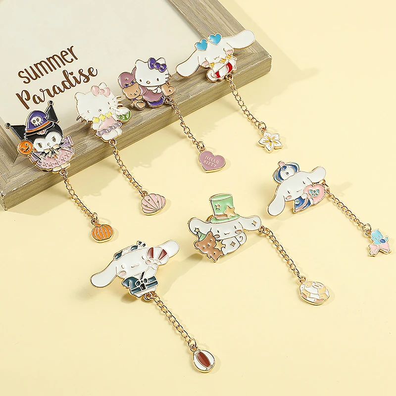 Cartoon sanrio Anime Brooch Action Figures Jewelry Clothes Pins Children Birthday Gifts
Cartoon sanrio Anime Brooch Action Figures Jewelry Clothes Pins Children Birthday Gifts