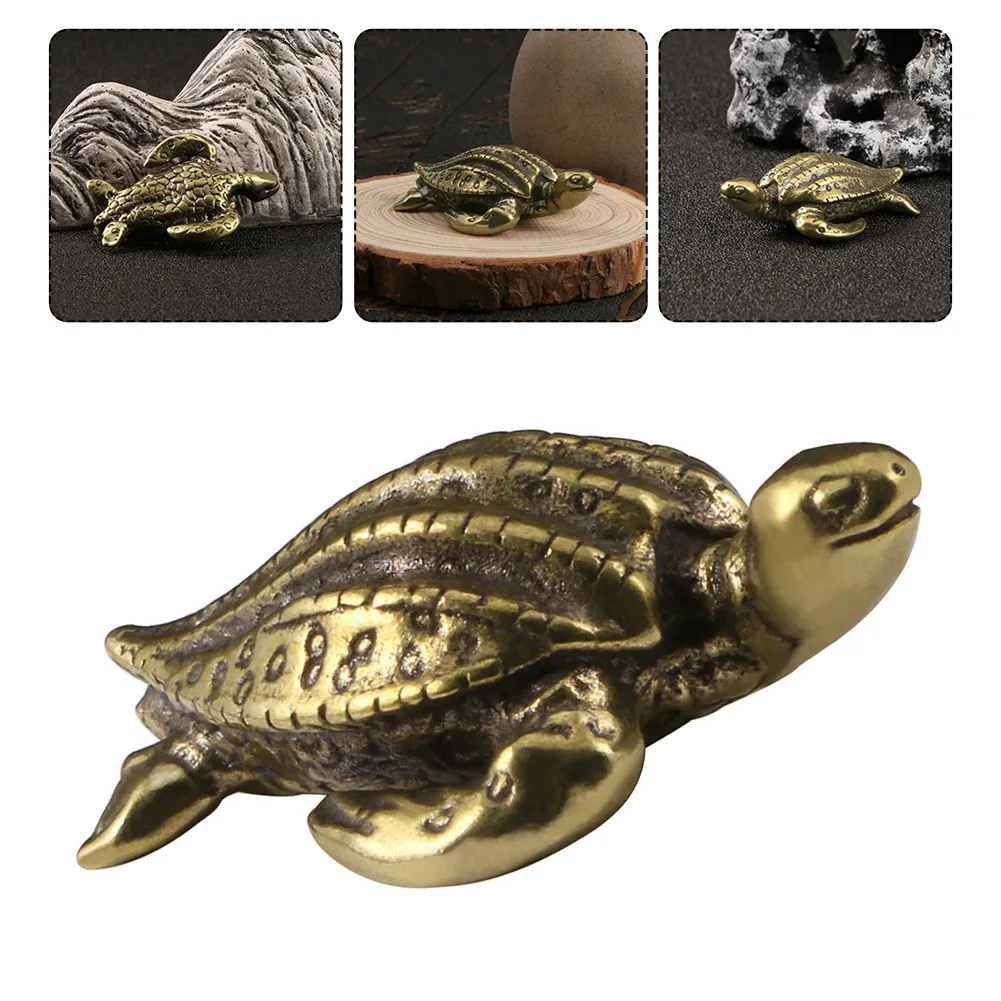 Brass Turtle Sculpture Ornaments Longevity Turtle Turtle Tea Pet Brass Animal Statue Decoration For Table Room Office Decoration
Brass Turtle Sculpture Ornaments Longevity Turtle Turtle Tea Pet Brass Animal Statue Decoration For Table Room Office Decoration