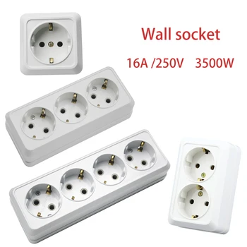 Crystal Glass Panel Power Socket