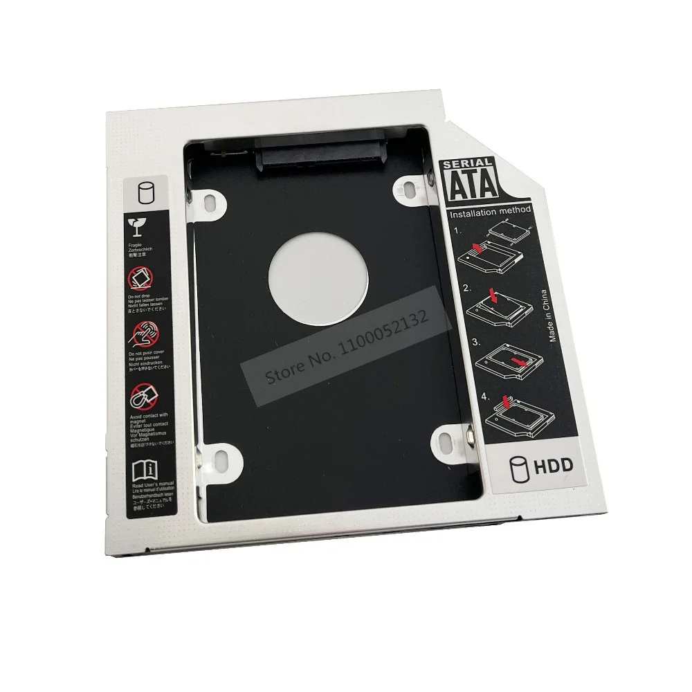 Aluminum 2nd Hard Drive HDD SSD Case Enclosure Optical Caddy 12.7mm SATA for Fujitsu Lifebook T4410 T4310 T731 E752 E782 AH512
Aluminum 2nd Hard Drive HDD SSD Case Enclosure Optical Caddy 12.7mm SATA for Fujitsu Lifebook T4410 T4310 T731 E752 E782 AH512