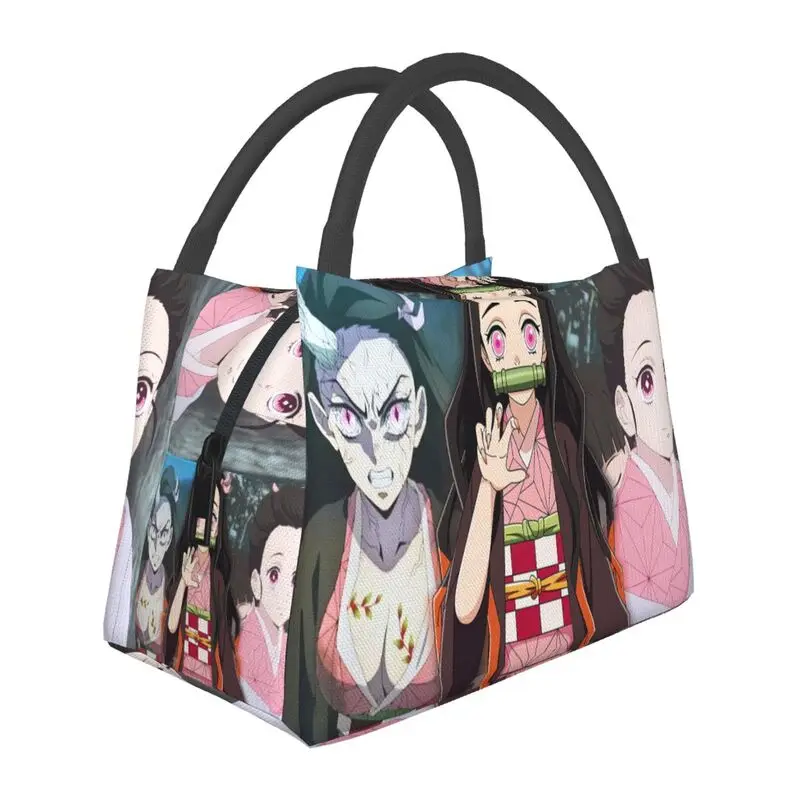 Demon Slayer Nezuko Thermal Insulated Lunch Bag Women Kimetsu No Yaiba Lunch Container for Work Travel Meal Food Box
Demon Slayer Nezuko Thermal Insulated Lunch Bag Women Kimetsu No Yaiba Lunch Container for Work Travel Meal Food Box