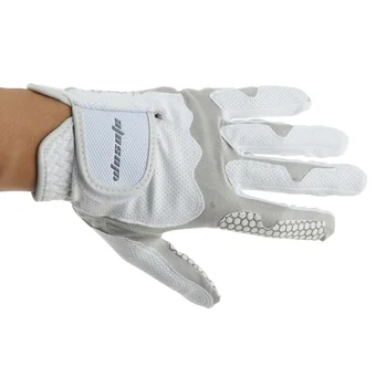 Luvas de Golfe de Luxo para Canhotos: Domine o Campo com Estilo e Precisão 7 1Pc 22(S)/23(M)/24(ML)/25(L)/26(XL) Golf Gloves Men's Left hand Soft Super Fiber Cloth Breathable Gloves Outdoor Accessories