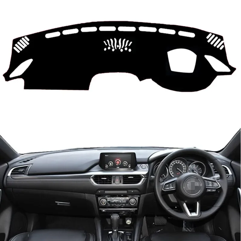 Anti-UV Dashboard Cover Mat Pad DashMat Dash Sun Shade Instrument Protect Carpet Car Accessories For Mazda Atenza 2017 2018 2019
Anti-UV Dashboard Cover Mat Pad DashMat Dash Sun Shade Instrument Protect Carpet Car Accessories For Mazda Atenza 2017 2018 2019