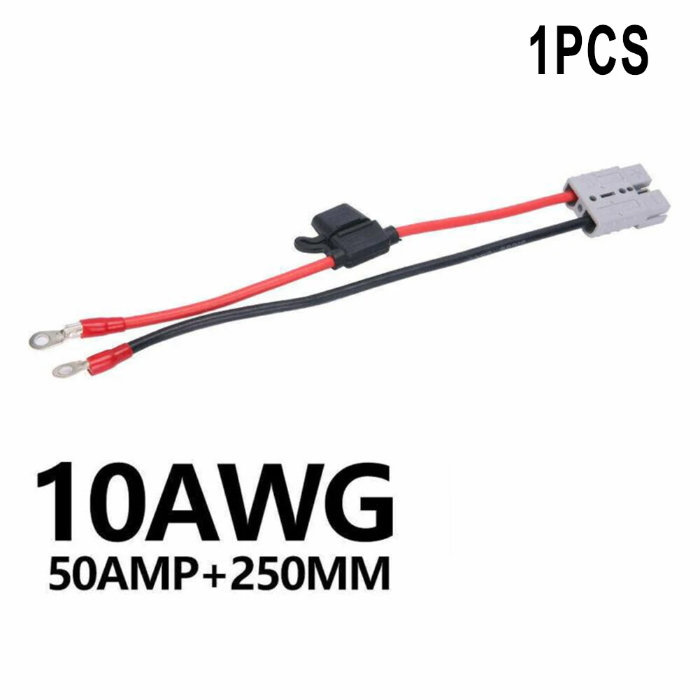 30cm 50A 10AWG For Anderson Plug Extension Cable M8 Terminal Battery Charging Connector Cable Kit For Electric Vehicles
30cm 50A 10AWG For Anderson Plug Extension Cable M8 Terminal Battery Charging Connector Cable Kit For Electric Vehicles