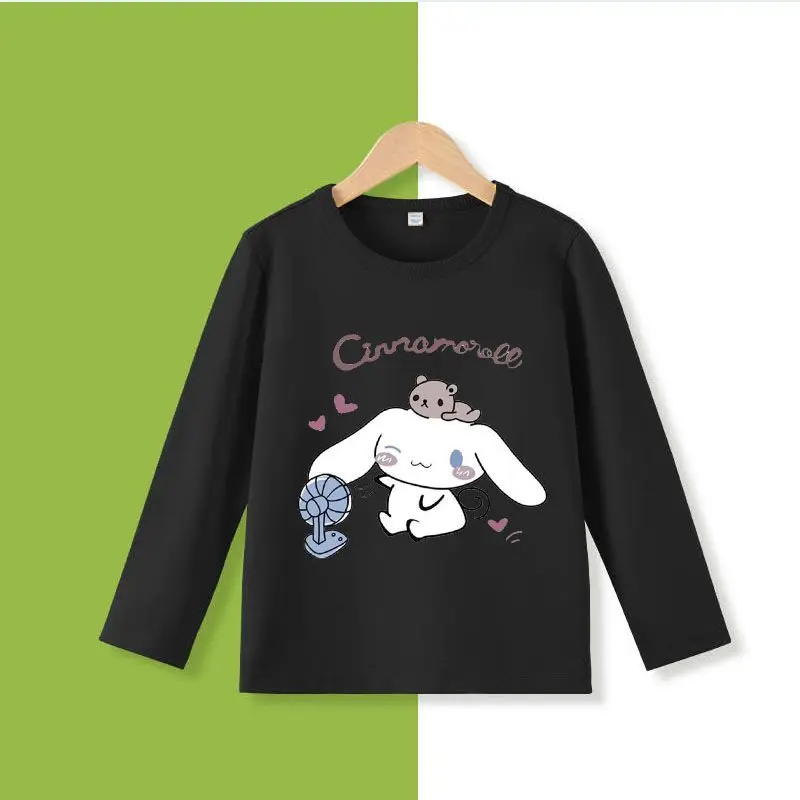 2024 Sanrio Kawaii Anime Cinnamoroll Spring Autumn Fashion Top Cute Cartoon Childrens Cotton Long Sleeve T-Shirt Toys for Kids
2024 Sanrio Kawaii Anime Cinnamoroll Spring Autumn Fashion Top Cute Cartoon Childrens Cotton Long Sleeve T-Shirt Toys for Kids