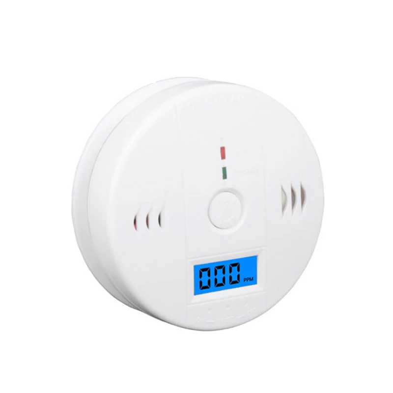 LCD CO Sensor Work Alone Built In 85dB Siren Sound Independent Carbon Monoxide Poisoning Warning Alarm Detector
LCD CO Sensor Work Alone Built In 85dB Siren Sound Independent Carbon Monoxide Poisoning Warning Alarm Detector