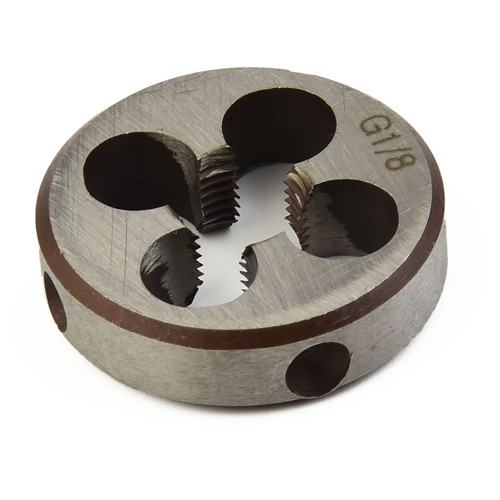 High quality Durable Dies BSP 1/8 1/4 3/8 1/2 3/4 HSS Round Die High Speed Steel Silver High Duty Round Pro Top 2018
High quality Durable Dies BSP 1/8 1/4 3/8 1/2 3/4 HSS Round Die High Speed Steel Silver High Duty Round Pro Top 2018