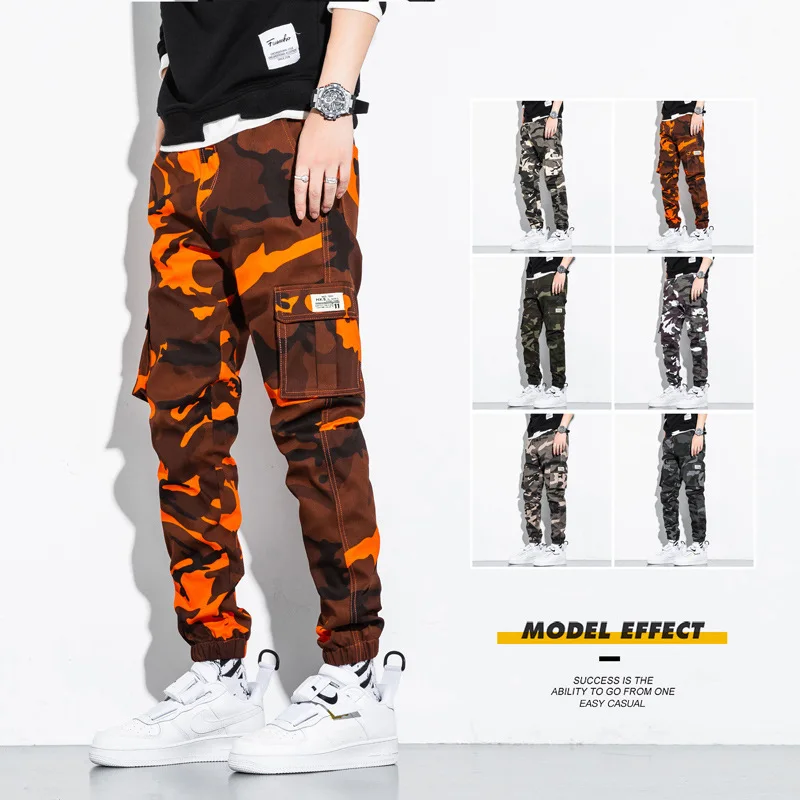 

Men Camouflage Jogger Cargo Pants Outdoor Tactical Military Pant Casual Streetwear Pockets Pants Men Cotton Trouser Big Size 8XL