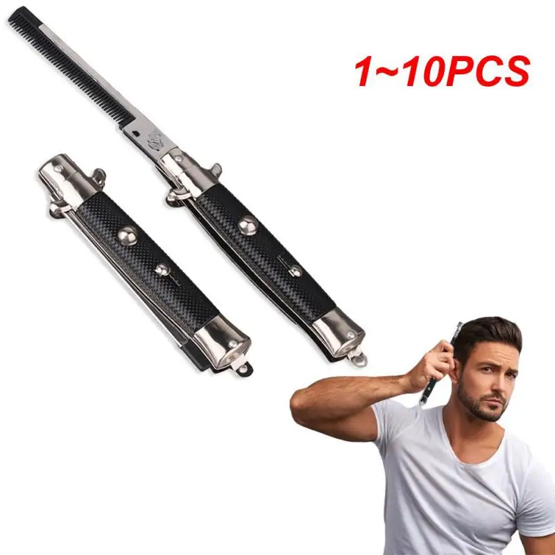 Расческа Складная пружинная для укладки волос, карманная, складная, пружинный, аксессуары для бороды, 1-10 шт. 
Расческа Складная пружинная для укладки волос, карманная, складная, пружинный, аксессуары для бороды, 1-10 шт.