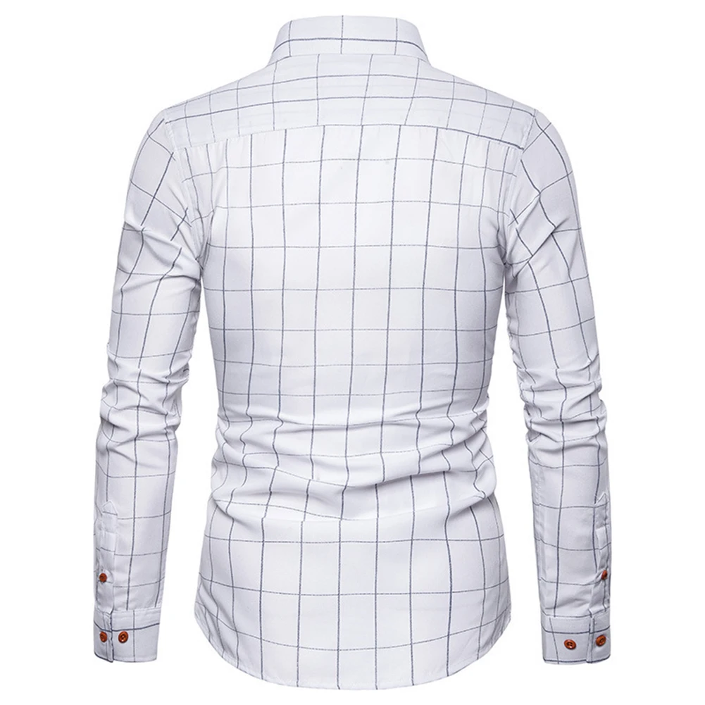Trendy Men's Fashion Plaid Shirts Casual Lapel Button Blouse Baggy Tops Perfect for Daily Wear and Spring Collection
Trendy Men's Fashion Plaid Shirts Casual Lapel Button Blouse Baggy Tops Perfect for Daily Wear and Spring Collection