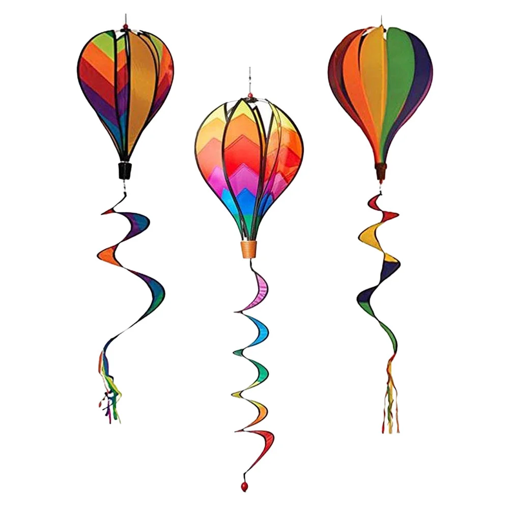 3 Pcs Hot Air Balloon Wind Bar Scene Decor Outdoor Windmill Toys Spiral Decorations Indoor Spinners Pvc Pendant
3 Pcs Hot Air Balloon Wind Bar Scene Decor Outdoor Windmill Toys Spiral Decorations Indoor Spinners Pvc Pendant
