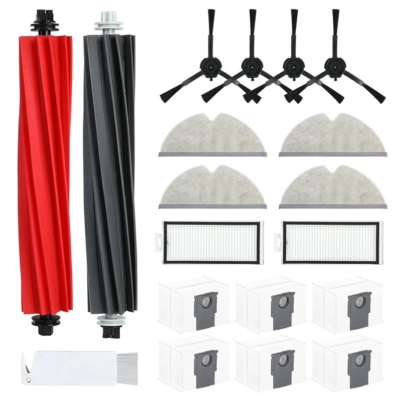 Replacements Accessories Kits For Roborock Q5 Pro+/Q8 Max+ (Plus) Robot Vacuum Cleaner, Main Brush,Filters, Side Brushes
Replacements Accessories Kits For Roborock Q5 Pro+/Q8 Max+ (Plus) Robot Vacuum Cleaner, Main Brush,Filters, Side Brushes