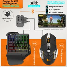 PUBG Controller Gamepad Pubg Mobile Portable Peripherals Keyboard and Mouse Converter Adapter Phone Stand for Android IOS IPad
PUBG Controller Gamepad Pubg Mobile Portable Peripherals Keyboard and Mouse Converter Adapter Phone Stand for Android IOS IPad