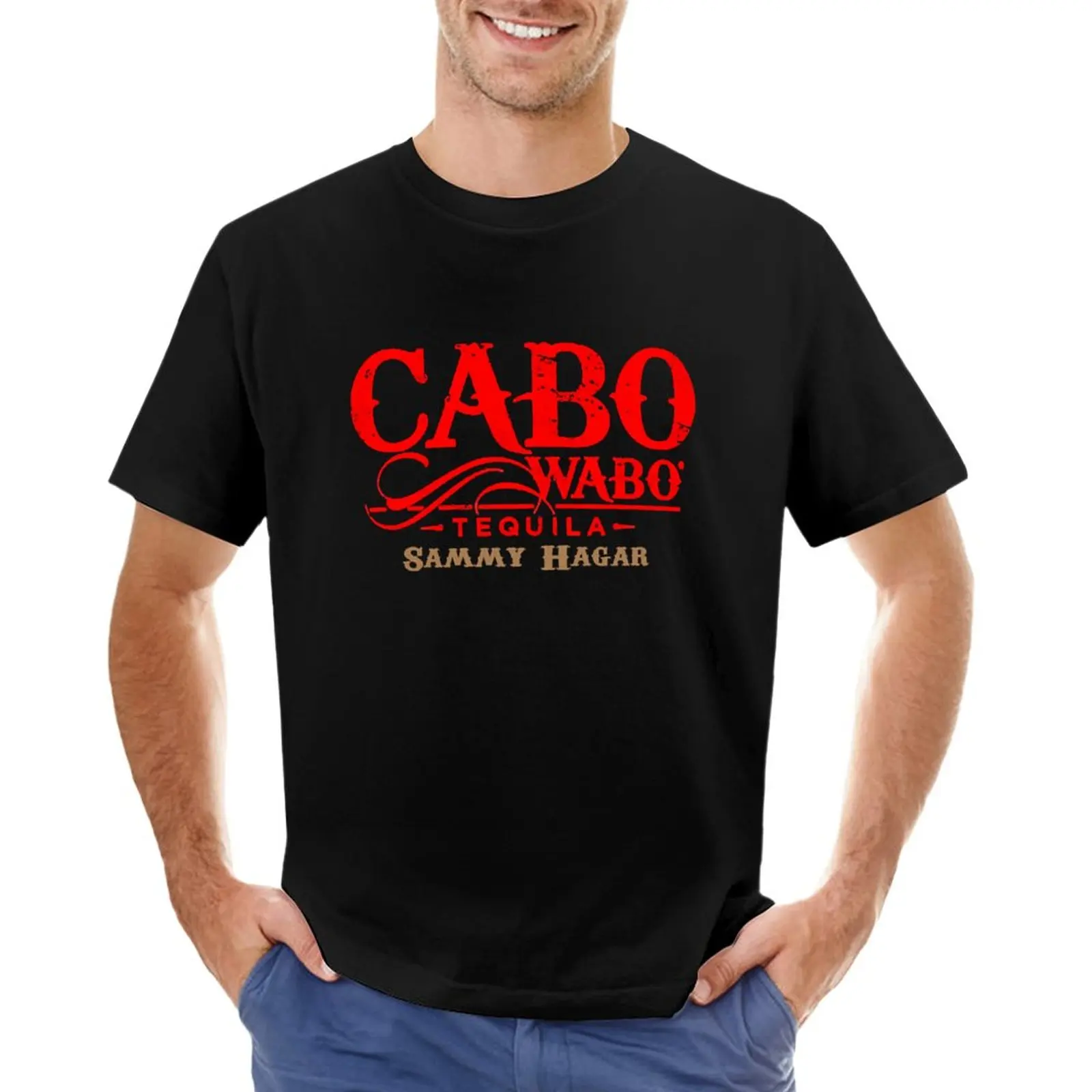 

Мужские белые футболки Cabo wabo cantina футболка с надписью «Текила» boys