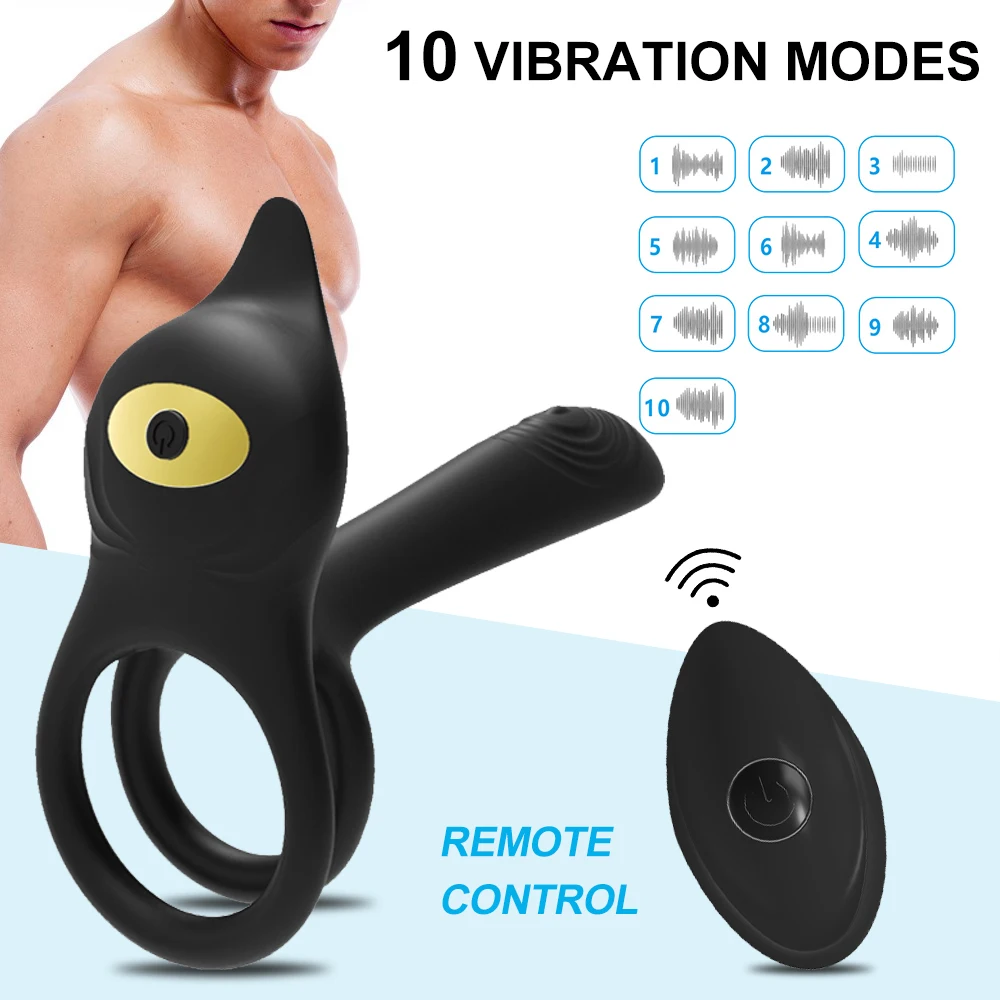 Couple Vibrator with Dual Motor Cockring Wireless Remote Cock Penis Ring Adult Sexy Toys For Men Delay Ejaculation Penisring Couple Vibrator with Dual Motor Cockring Wireless Remote Cock Penis Ring Adult Sexy Toys For Men Delay Ejaculation Penisring