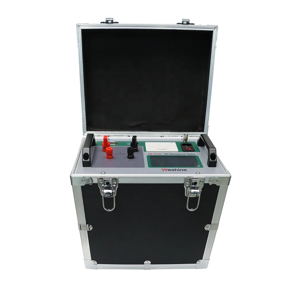 Factory Price 10A winding resistance meter dc resistance meter 50A milli ohm meter 50a transformer dc resistance tester
Factory Price 10A winding resistance meter dc resistance meter 50A milli ohm meter 50a transformer dc resistance tester