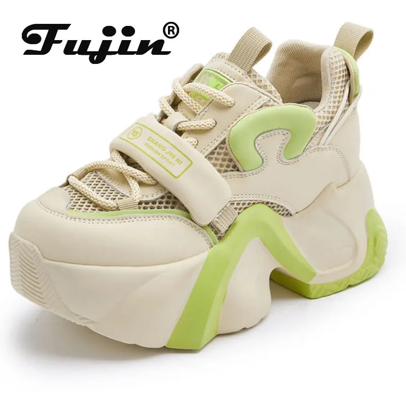 Fujin 8cm Air Mesh Mixed Color Cow Genuine Leather Summer Light Women Colorful Daddy Breathable Chunky Sneaker Breathable Shoes
Fujin 8cm Air Mesh Mixed Color Cow Genuine Leather Summer Light Women Colorful Daddy Breathable Chunky Sneaker Breathable Shoes