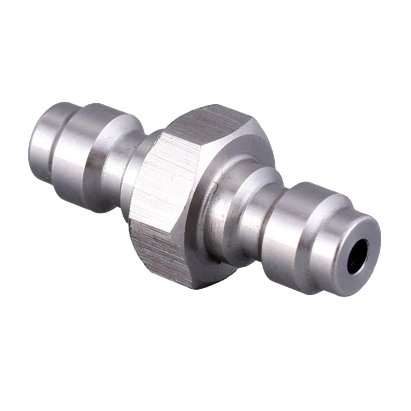 

8mm Stainless Steel Double Male Quick-Disconnect Coupling Adaptor Air Fill Station Tool Fittings Male Quick Disconnect Dropship