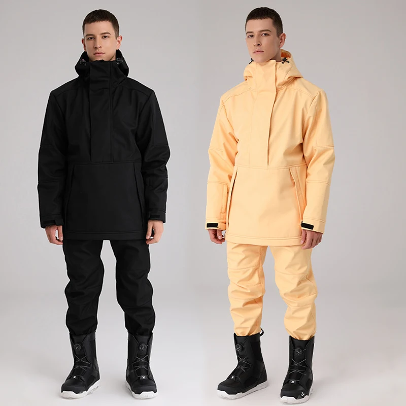 Winter Sport Fleece Jacket Pants Men Skiing Set Waterproof Man Mountain Snowsuit Outdoor Male Snowmobile Suit Tracksuit Clothes
Winter Sport Fleece Jacket Pants Men Skiing Set Waterproof Man Mountain Snowsuit Outdoor Male Snowmobile Suit Tracksuit Clothes