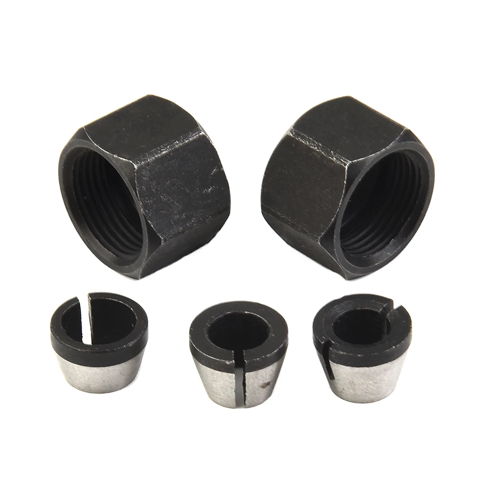Trimmer Collet Chuck Router Bit Collet Carbon Steel Chuck Router Bit Engraving Trimming Machine With Nut Woodworking 6mm 8mm
Trimmer Collet Chuck Router Bit Collet Carbon Steel Chuck Router Bit Engraving Trimming Machine With Nut Woodworking 6mm 8mm