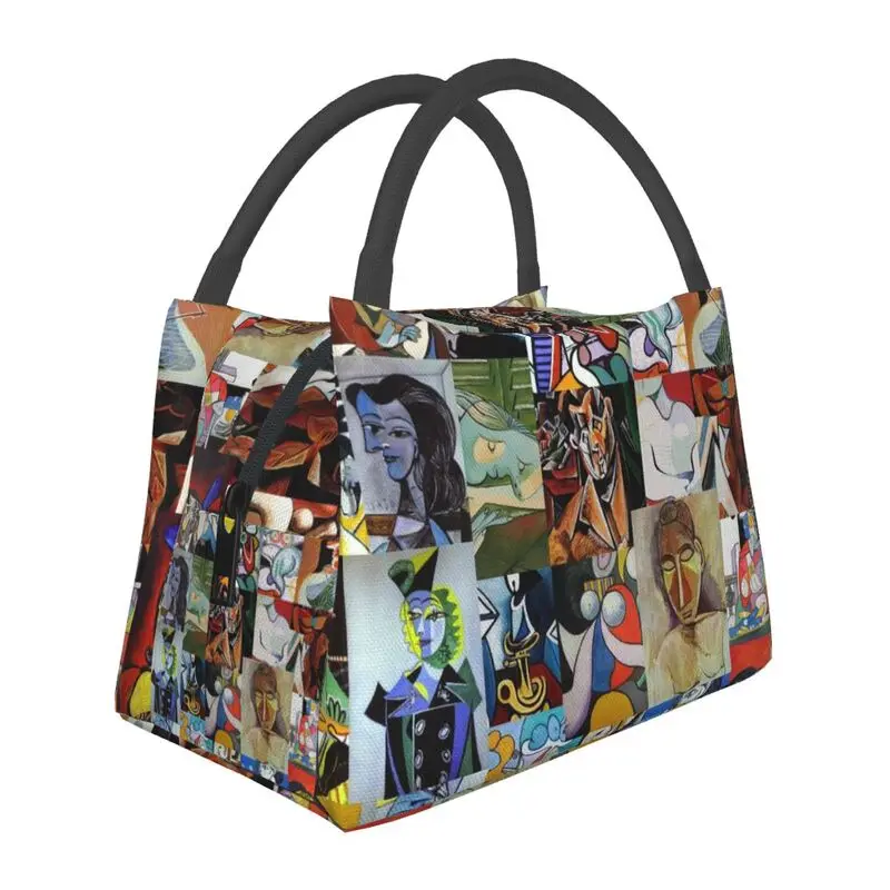 Pablo Picasso Artwork Insulated Lunch Bag for Work Office Painting Art Leakproof Thermal Cooler Bento Box Women
Pablo Picasso Artwork Insulated Lunch Bag for Work Office Painting Art Leakproof Thermal Cooler Bento Box Women