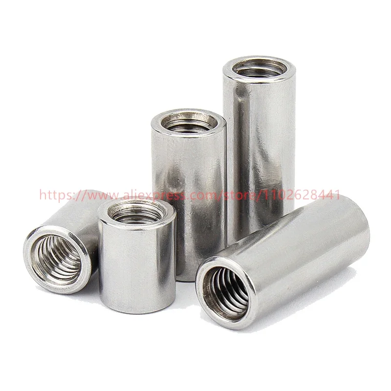 M3 M4 M5 M6 M8 M10 ~M16 304 Stainless Steel Extension Thicken Round Column Joint Coupling Nut Cylindrical Connect Screw Nut
M3 M4 M5 M6 M8 M10 ~M16 304 Stainless Steel Extension Thicken Round Column Joint Coupling Nut Cylindrical Connect Screw Nut