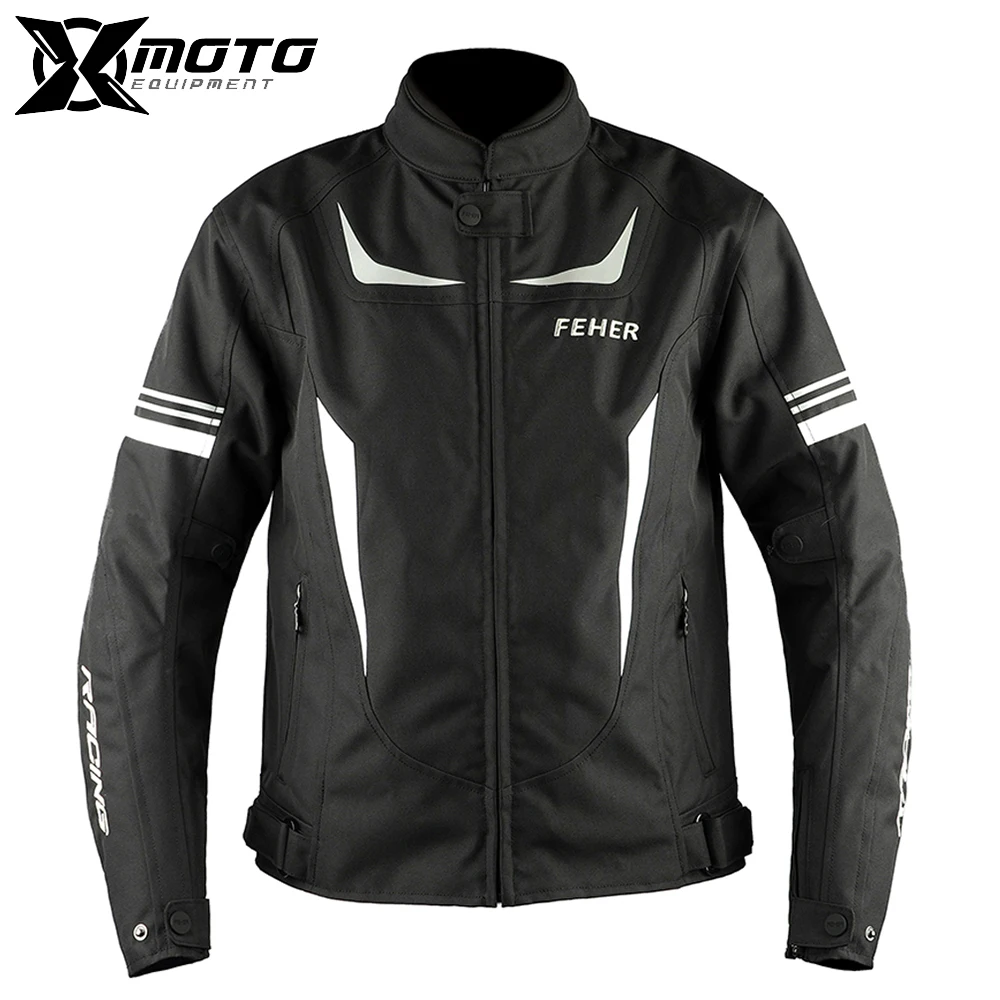 

Detachable Waterproof Warm Inner Liner Motocross Cycling Protective Clothing Men Wear Resistant Reflective Motorcycle Jacket