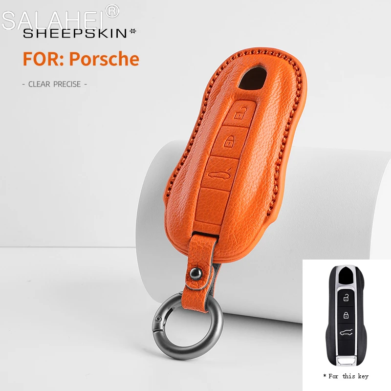 Car Key Case Fit For Porsche Panamera Spyder Carrera Macan Cayman Cayenne 971 981 970 911 9YA Macan Boxster Keychain Accessories
Car Key Case Fit For Porsche Panamera Spyder Carrera Macan Cayman Cayenne 971 981 970 911 9YA Macan Boxster Keychain Accessories