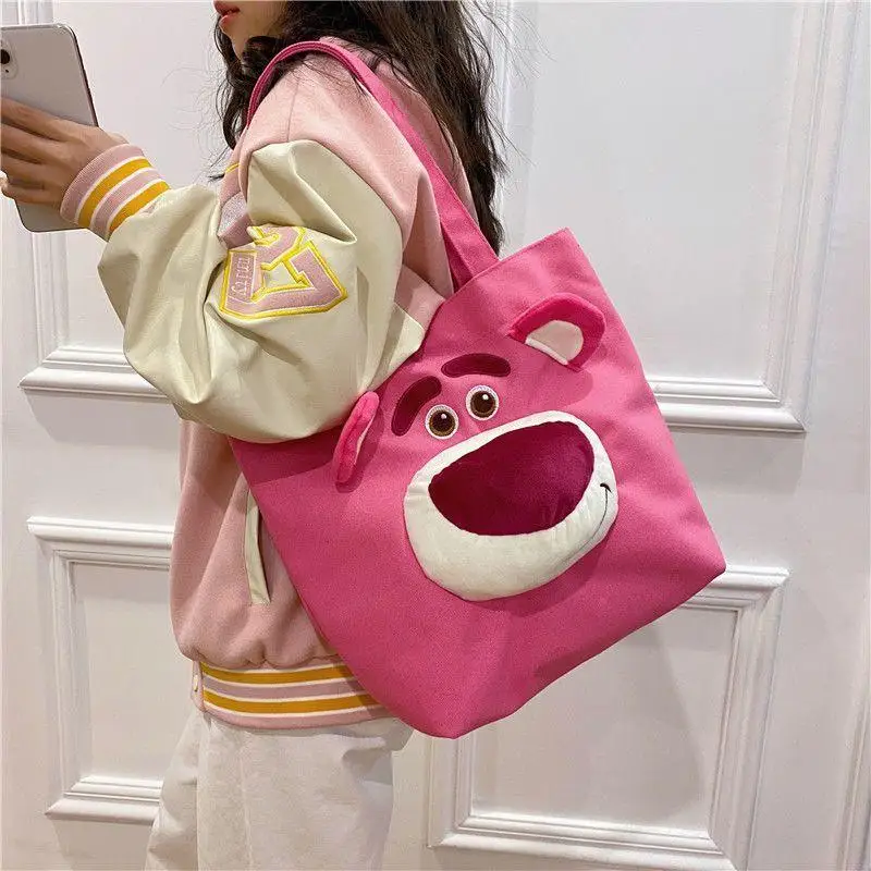 Lots-O'-Huggin' Bear Anime Handbag Cartoon Disney Kawaii Creative Students Portable Travel Cartoon Shoulder Bag Birthday Gift
Lots-O'-Huggin' Bear Anime Handbag Cartoon Disney Kawaii Creative Students Portable Travel Cartoon Shoulder Bag Birthday Gift