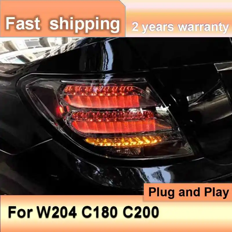 Car Accessories for Mercedes W204 Tail Lights 2007-2014 Mercedes Benz C180 Tail Light C200 C260 C300 DRL Fog Brake Turn Signal R
Car Accessories for Mercedes W204 Tail Lights 2007-2014 Mercedes Benz C180 Tail Light C200 C260 C300 DRL Fog Brake Turn Signal R