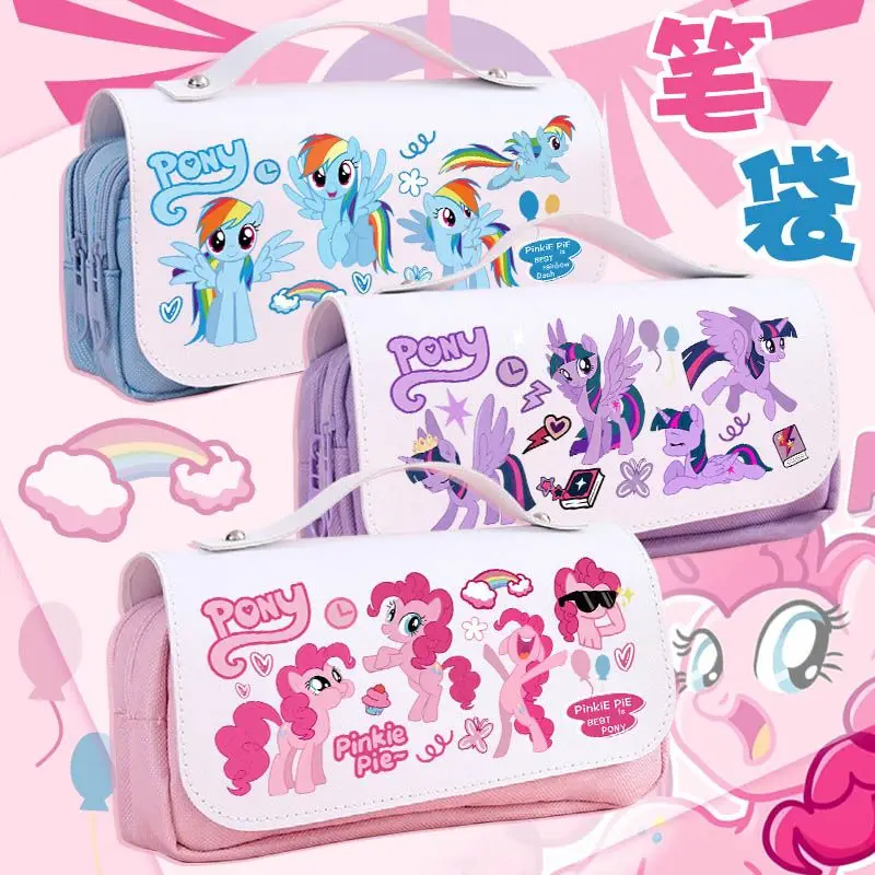 Милый мультяшный пенал My Little Ponys, пенал с радужными блестками, коробка для канцелярских принадлежностей, милая вместительная сумка для ручек для студентов, сумка для хранения
Милый мультяшный пенал My Little Ponys, пенал с радужными блестками, коробка для канцелярских принадлежностей, милая вместительная сумка для ручек для студентов, сумка для хранения