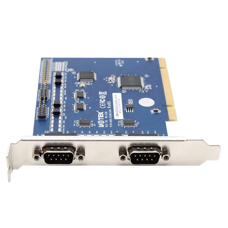 Yutai UT-7704 PCI To 4-port RS232 Multiple Serial Port Card DB9 Pin COM Desktop Computer 232 Serial Port Expansion Card
Yutai UT-7704 PCI To 4-port RS232 Multiple Serial Port Card DB9 Pin COM Desktop Computer 232 Serial Port Expansion Card